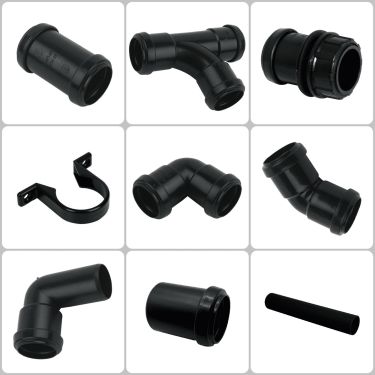Click Here To Enlarge This Photo Of 40mm & 32mm Push Fit Pipe and Fittings