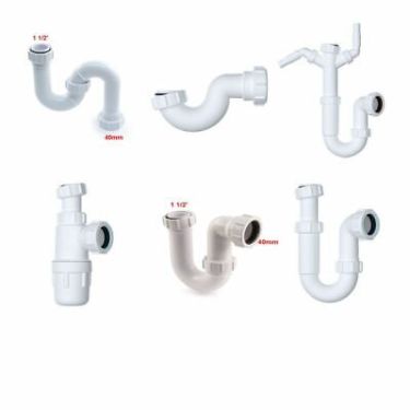 Click Here To Enlarge This Photo Of Bottle Traps & P-Traps