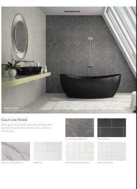 Click Here To Enlarge This Photo Of Grout Line Panels